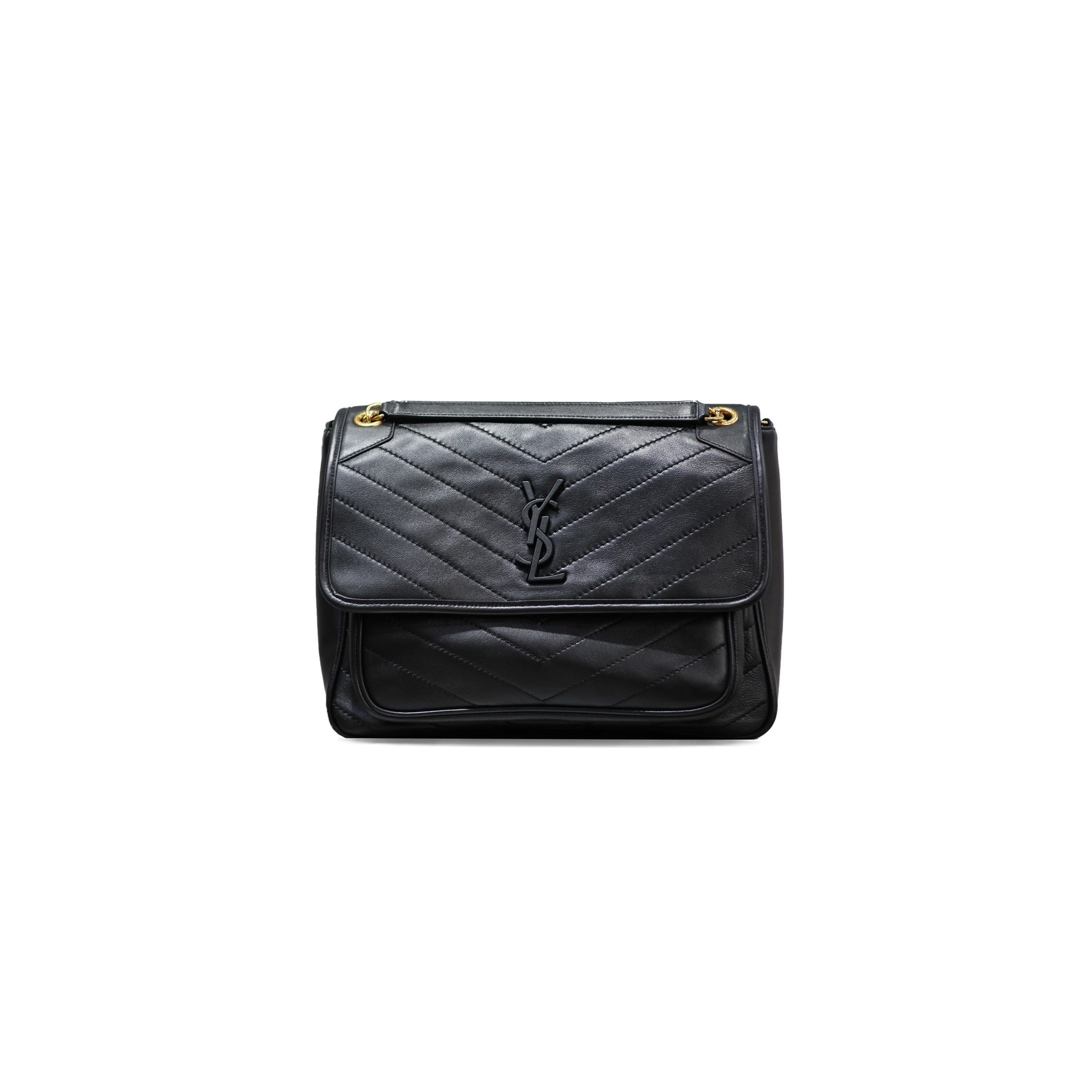 YSL NIKI LARGE CHAIN BAG IN LAMBSKIN 49883035656240 (32*23*9cm)